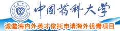 狠操粉逼视频中国药科大学诚邀海内外英才依托申请海外优青项目